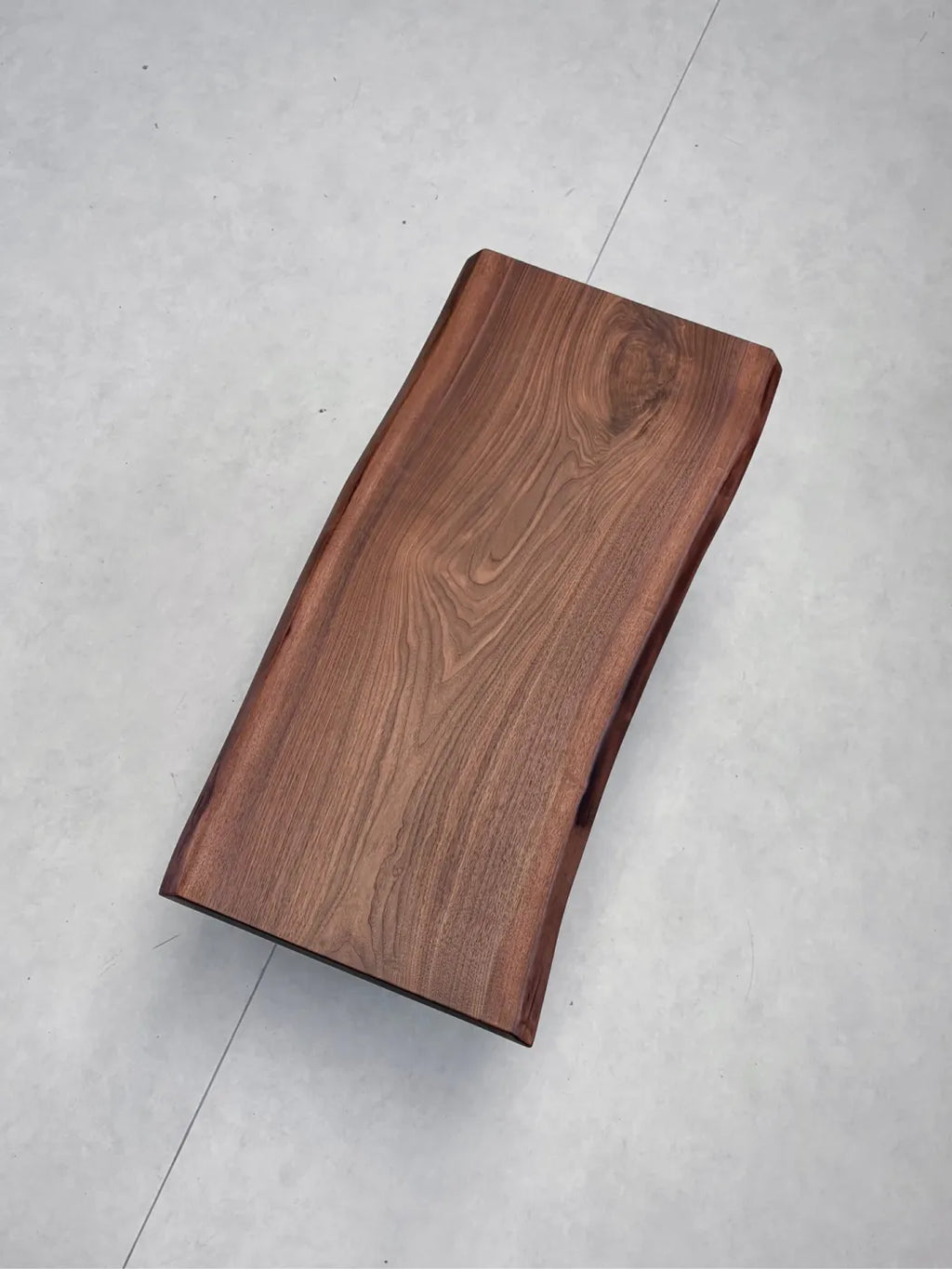 Black Walnut Solid Wood Slab Dining Table 142*60-60-62*5.5