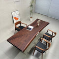 Black Walnut Solid Wood Slab Dining Table
