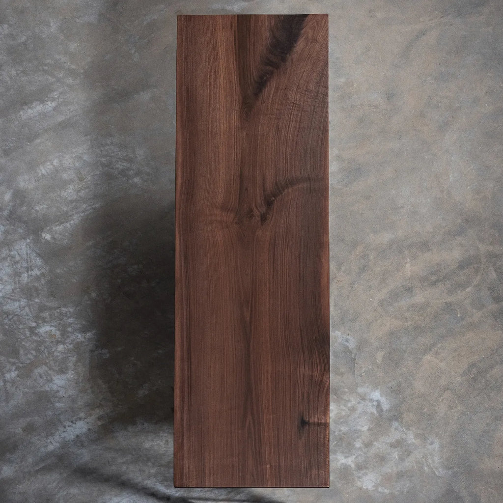 Black Walnut Solid Wood Slab Dining Table 243*74*4.6