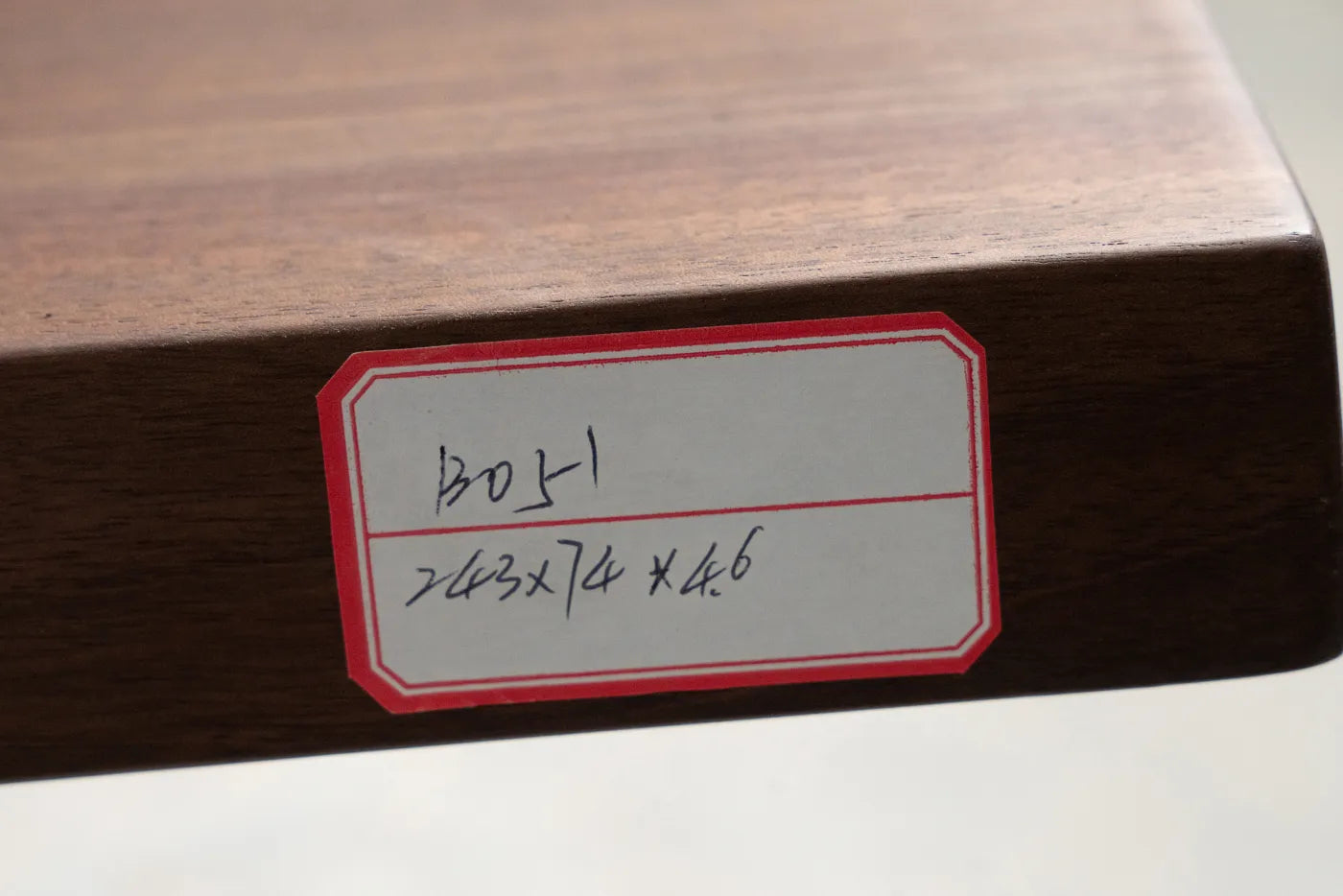 Black Walnut Solid Wood Slab Dining Table 243*74*4.6