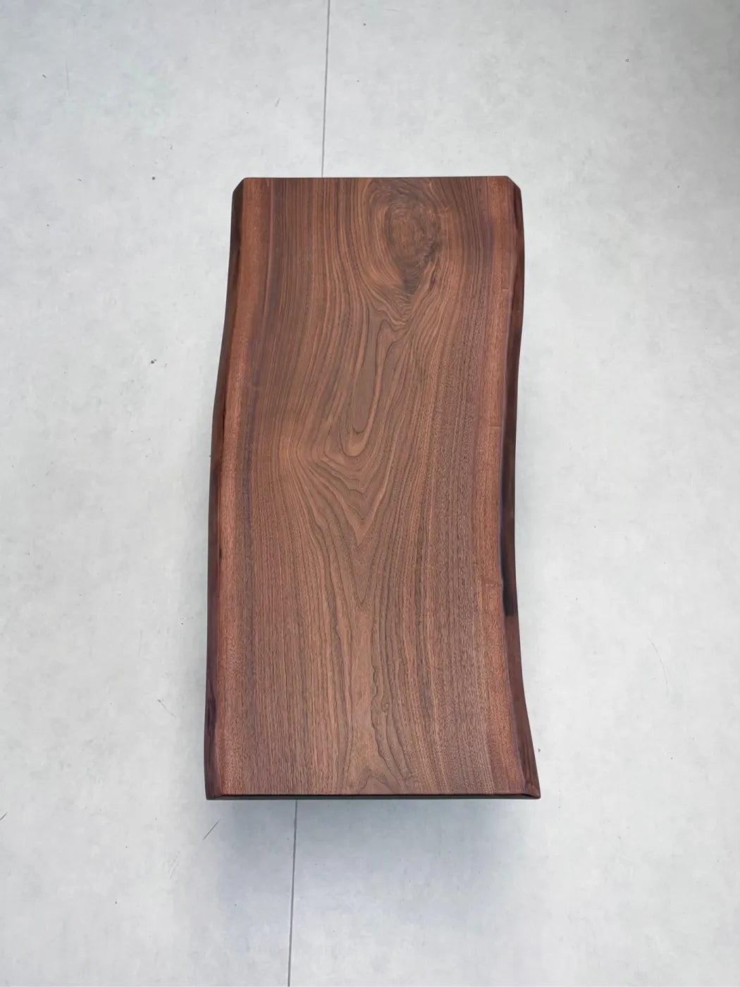 Black Walnut Solid Wood Slab Dining Table 142*60-60-62*5.5