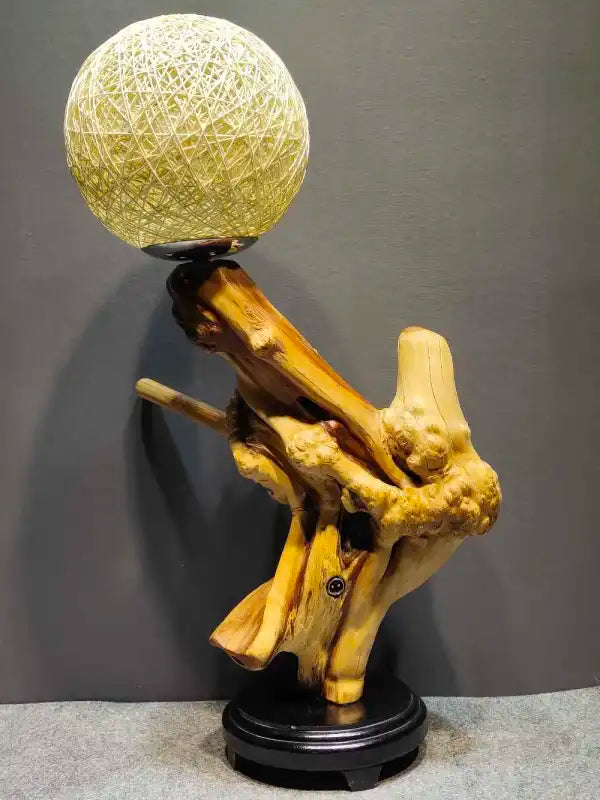 Cliff cypress lamp full height view 65cm