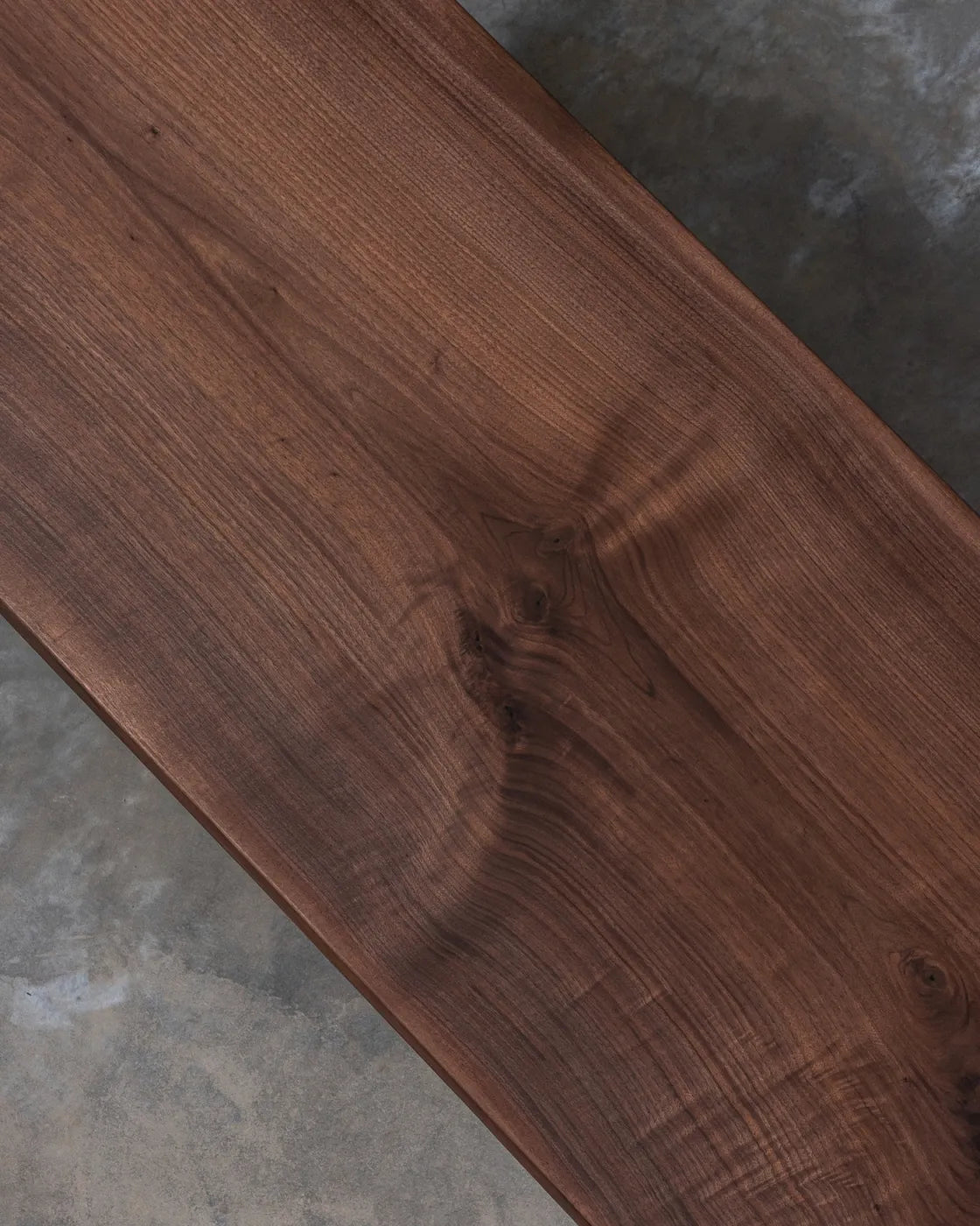 Black Walnut Solid Wood Slab Dining Table 243*74*4.6